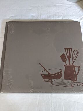 Creative Memories 12x12 Recipe Cookie Exchange Mocha Foiled Album Ltd Edition